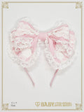 B49HA901 Romantic Dream Rose Headbow