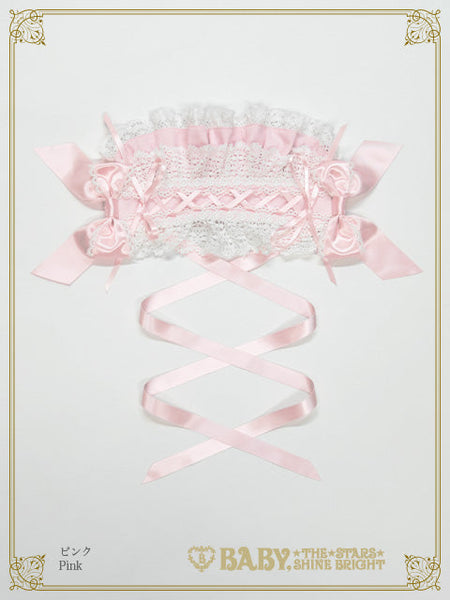 B48HA994 Innocent Ribbon Frill Headdress