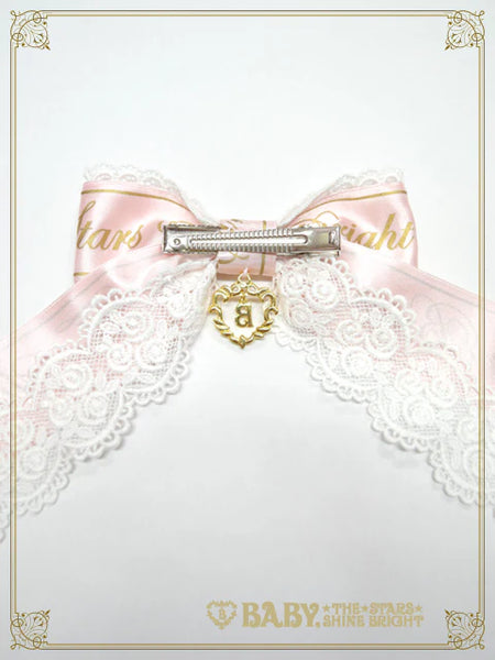 B48HA999 BABY Ribbon Lace Clip