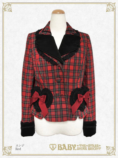 B48JK330 Sweet Wing Tartan Check Jacket