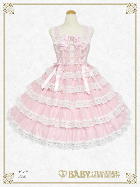 B49JS201 Romantic Dream Rose Jumperskirt