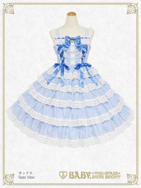 B49JS201 Romantic Dream Rose Jumperskirt