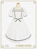 B48OP312 Innocent Ribbon Lace Audrey Onepiece Dress