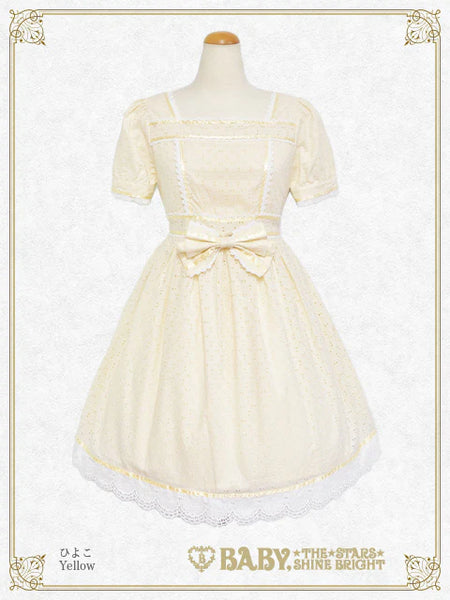 B48OP312 Innocent Ribbon Lace Audrey Onepiece Dress