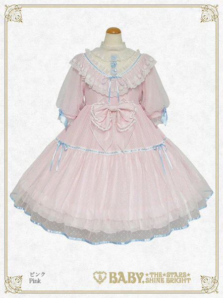 B48OP319 Twinkle Sugar Dot Onepiece Dress