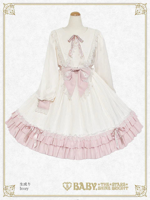B48OP339 Little Kitten Luluna Stripe Onepiece Dress – BABY
