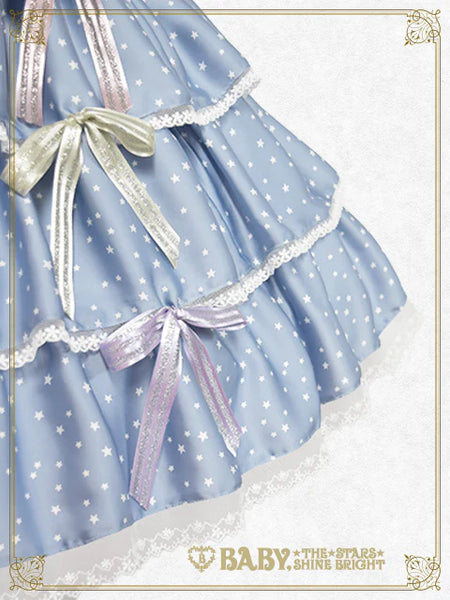 B48OP342 Sweets＆Candy Starry Sky Usakumya Onepiece Dress