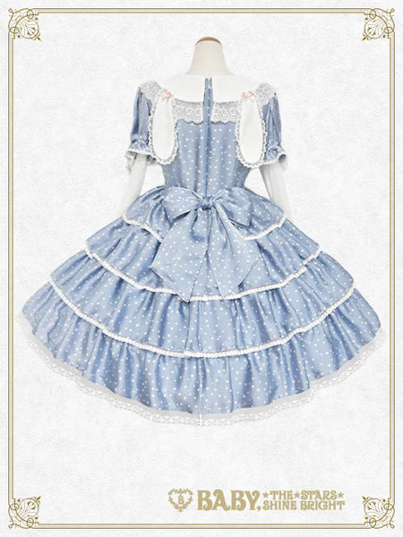 B48OP342 Sweets＆Candy Starry Sky Usakumya Onepiece Dress