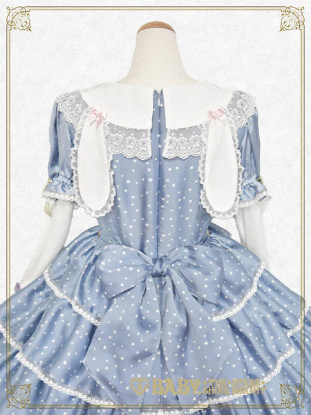 B48OP342 Sweets＆Candy Starry Sky Usakumya Onepiece Dress