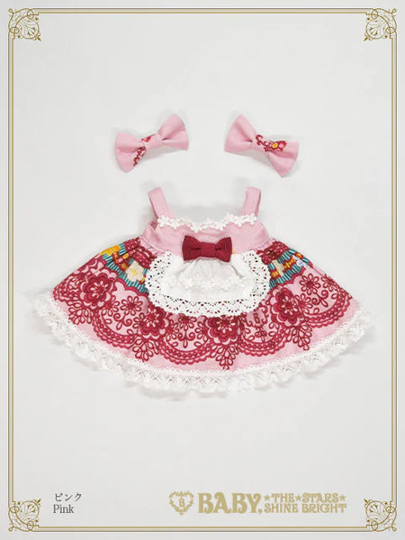 B48OT062 Pastoral Decoration Palette Kumya-chan Jumperskirt