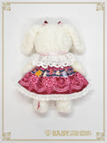 B48OT062 Pastoral Decoration Palette Kumya-chan Jumperskirt