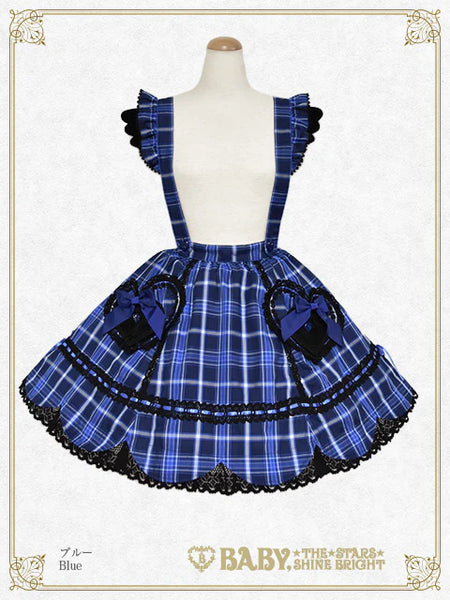 B48SK510 Sweet Wing Tartan Check Skirt