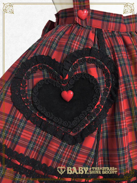 B48SK510 Sweet Wing Tartan Check Skirt