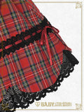 B48SK510 Sweet Wing Tartan Check Skirt