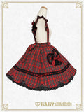 B48SK510 Sweet Wing Tartan Check Skirt