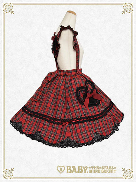 B48SK510 Sweet Wing Tartan Check Skirt