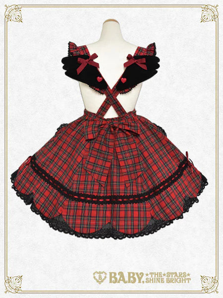 B48SK510 Sweet Wing Tartan Check Skirt