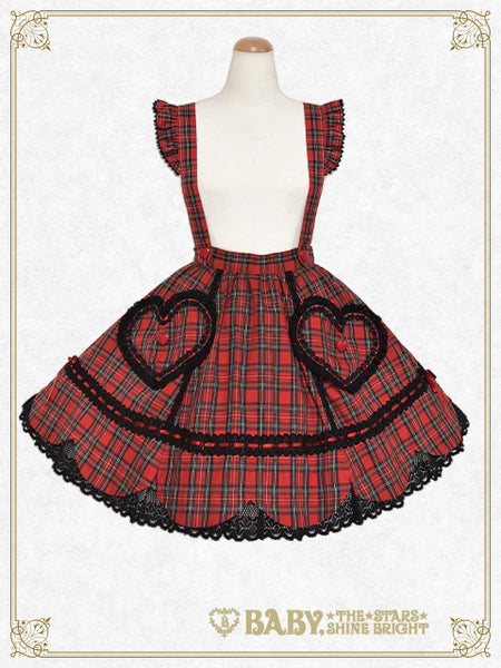 B48SK510 Sweet Wing Tartan Check Skirt