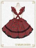 B48SK510 Sweet Wing Tartan Check Skirt