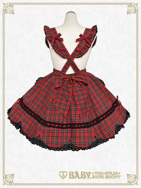 B48SK510 Sweet Wing Tartan Check Skirt