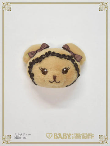 B49UK870 Kuma Kumya-chan Clip Brooch