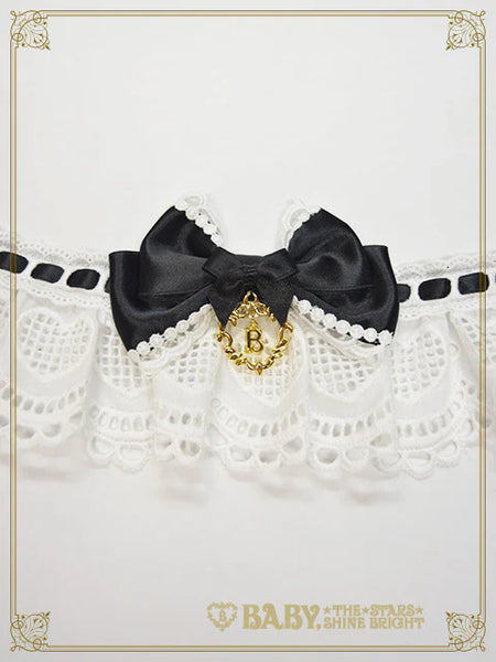 B49AC014 My Sweet Baby Cafe Ribbon Choker