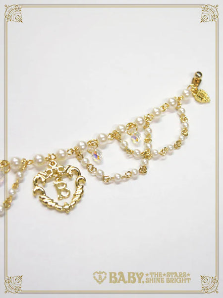 B49AC037 Fantasy Flower Princess Pearl Bracelet