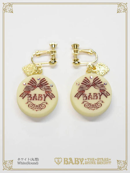 B49AC041 Love Chocolate Clip-on Earrings