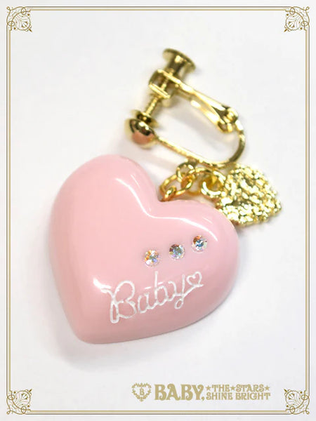 B49AC041 Love Chocolate Clip-on Earrings