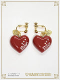 B49AC041 Love Chocolate Clip-on Earrings