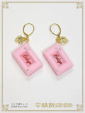 B49AC042 Love Chocolate Pierced Earrings