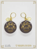 B49AC042 Love Chocolate Pierced Earrings