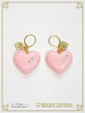 B49AC042 Love Chocolate Pierced Earrings
