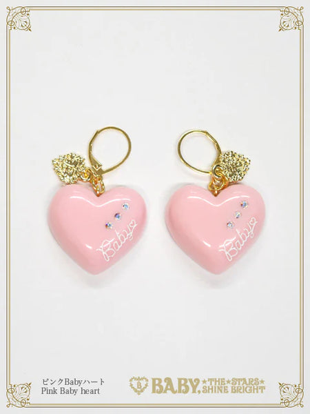 B49AC042 Love Chocolate Pierced Earrings