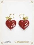 B49AC042 Love Chocolate Pierced Earrings