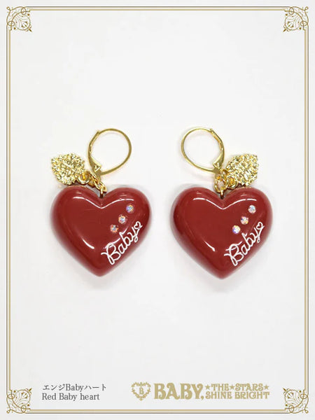 B49AC042 Love Chocolate Pierced Earrings