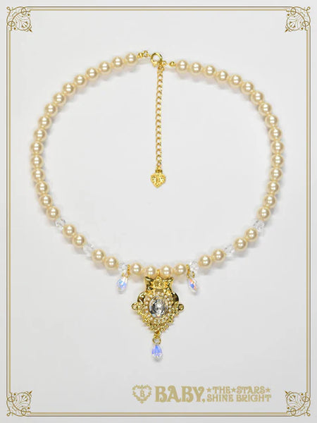 B49AC056 Shiny Crystal Necklace
