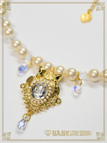B49AC056 Shiny Crystal Necklace