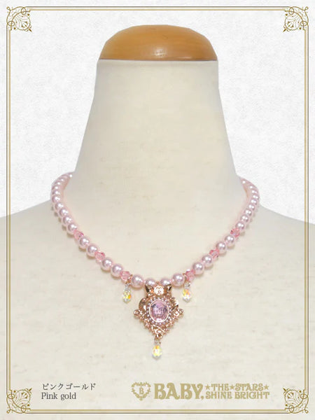 B49AC056 Shiny Crystal Necklace