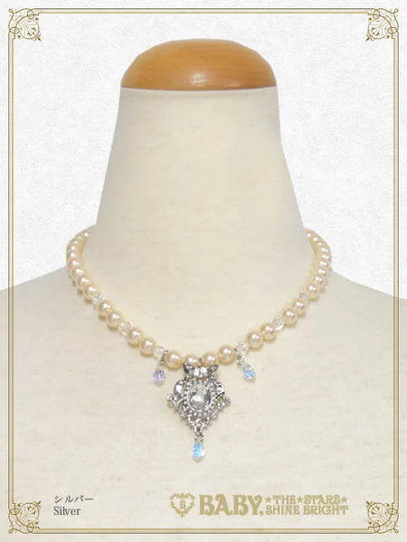 B49AC056 Shiny Crystal Necklace