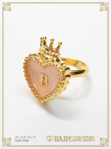 B49AC073 Heart Trump Ring