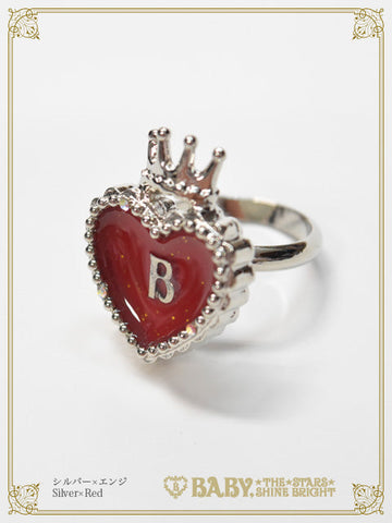 B49AC073 Heart Trump Ring