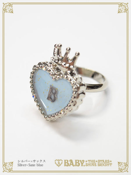 B49AC073 Heart Trump Ring