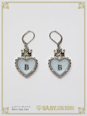B50AC079 HEART TRUMP Pierced Earring