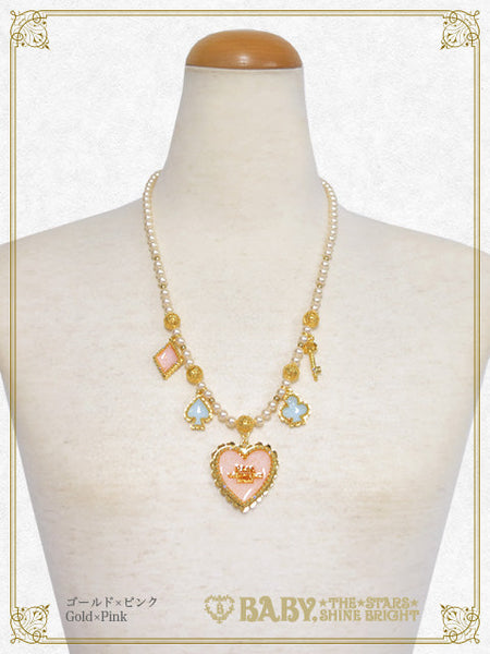 B49AC077 HEART TRUMP Necklace