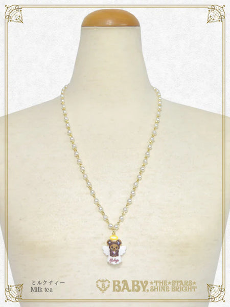 B49AC090 Christmas Angel Kumya Necklace