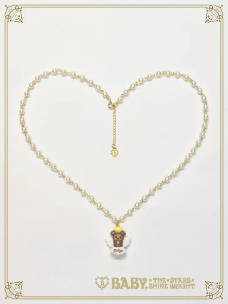 B49AC090 Christmas Angel Kumya Necklace