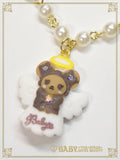 B49AC090 Christmas Angel Kumya Necklace