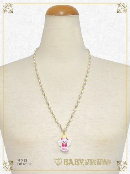 B49AC090 Christmas Angel Kumya Necklace
