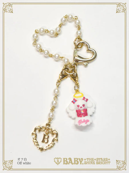 B49AC091 Christmas Angel Kumya Bag Charm